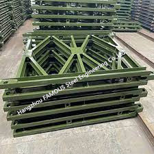 LA CHINE Longueur 4,5 m Panneau de pont de Bailey Container d'emballage en acier galvanisé à chaud fournisseur