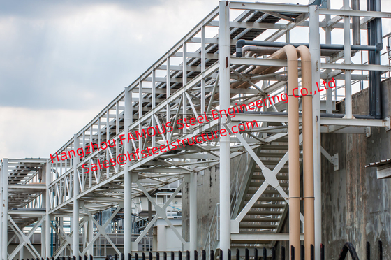 LA CHINE Piéton ferroviaire Q345B d'envergure de plate-forme en métal en acier court moyen de pont ou catégorie de Q460C fournisseur