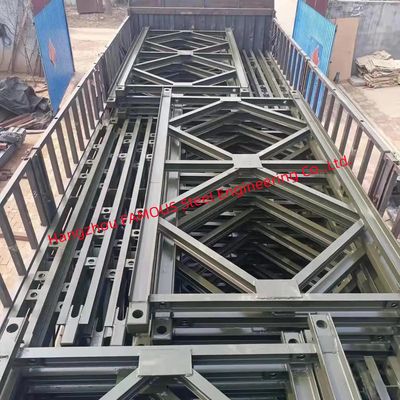 LA CHINE Le pont en acier portatif partie la norme pré machinée de l'assistance technique CE/ASTM en métal fournisseur