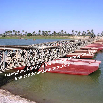 LA CHINE Pont de Bailey militaire provisoire de structure légère pour l'application de secours fournisseur