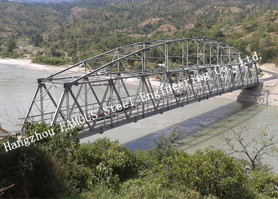 LA CHINE Largeur galvanisée modulaire de la surface 7.6m de pont de botte d'acier de construction de Detla fournisseur