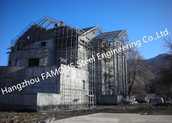 LA CHINE Construction de bâtiments Pré-machinée par Chambre légère de villa de structure métallique avec des systèmes de revêtement fournisseur