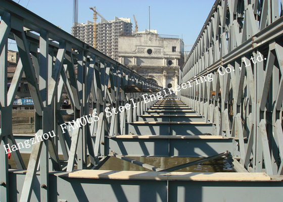 LA CHINE Le style moderne a préfabriqué la préparation de surface galvanisée par pont suspendu modulaire de Bailey fournisseur