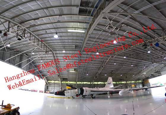LA CHINE Hangar préfabriqué d'avions isolé par preuve de structure métallique de l'eau pour l'utilisation privée fournisseur