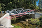 Pont de botte en acier amphibie, protection extérieure galvanisée d'immersion chaude de pont suspendu de botte fournisseur