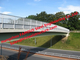 Structures de ponts en acier de longueur 500 m conformes à la norme de conception ASTM fournisseur