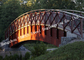 Passerelle préfabriquée de rivière d'Overcrossing de ponts piétonniers de longue construction métallique d'envergure fournisseur