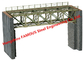 Multi - construction en acier à voie unique de Bailey Bridges Structural Formwork Truss d'envergure fournisseur