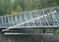 Multi - construction en acier à voie unique de Bailey Bridges Structural Formwork Truss d'envergure fournisseur