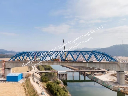 LA CHINE Pont en acier galvanisé modulaire, pont à voie unique portatif provisoire ASTM en route fournisseur