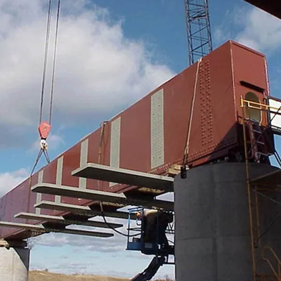 LA CHINE Résistance au vent de classe 12 Boîte en acier pont à poutres 150 tonnes Capacité de charge maximale fournisseur