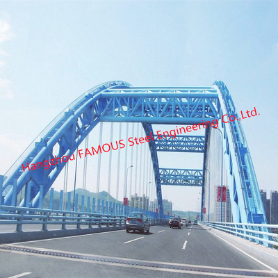 LA CHINE La structure métallique préfabriquée a arqué des structures métalliques de construction de ponts pour la construction de pont fournisseur