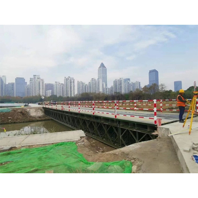 LA CHINE La livraison rapide en acier continue Bailey For Emergency Use modulaire de pont de botte de plate-forme fournisseur