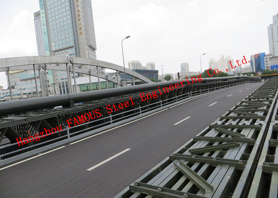 LA CHINE Longue installation se réunissante pré machinée de panneau modulaire de ponts piétonniers d'envergure fournisseur