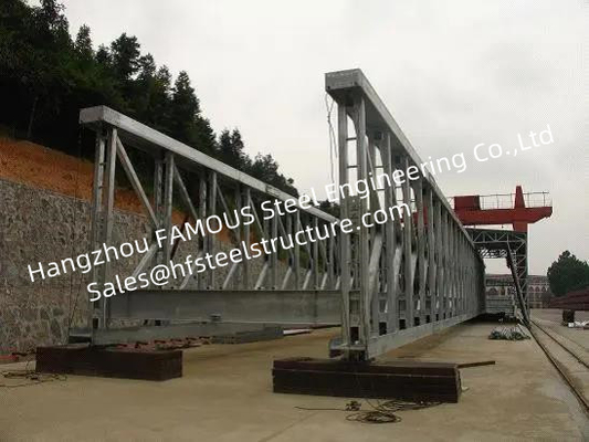 LA CHINE type en acier léger Pré-machiné du projet 200 d'Overcrossing de pont modulaire provisoire fournisseur