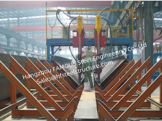 LA CHINE Construction lourde d'acier de construction de projet de H avec le procédé de soudure à l'arc électrique submergée fournisseur