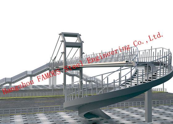 LA CHINE Des ponts piétonniers préfabriqués personnalisables avec une surface lisse et une balustrade en bois fournisseur