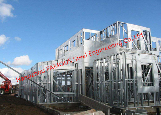 LA CHINE Systèmes de encadrement galvanisés de structure métallique de poutre en double T pour l'atelier ou la Chambre de villa fournisseur