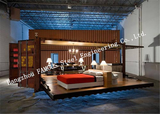 LA CHINE Chambre préfabriquée isolée décorée par installation facile modulaire de conteneur de 20ft pour la vie fournisseur
