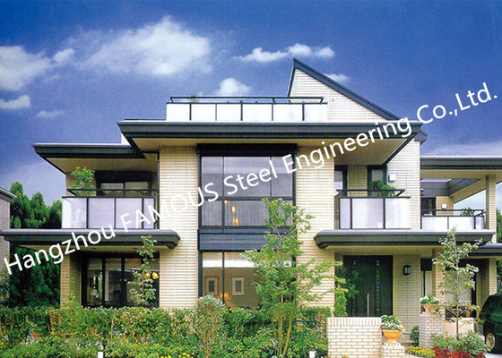 LA CHINE Bâtiments en acier en métal de villa de lumière préfabriquée de Chambre avec le cadre soudé fournisseur