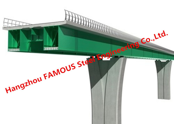 LA CHINE La livraison rapide du pont Q460 de pont en acier segmentaire structurel en acier de poutre en tôle fournisseur