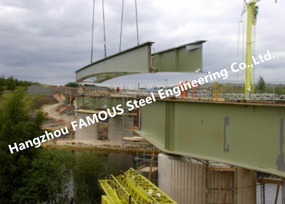 LA CHINE Boîte lourde en acier composée concrète de structure métallique de pont à poutres de cadre en acier modulaire fournisseur