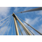 Pylons et tiges d'acier personnalisés pour l'architecture contemporaine des ponts fournisseur