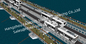 L'acier de construction de pont de flottement de ponton de panneau de Bailey avec le Decking de pont se reposent sur des bateaux de péniches fournisseur