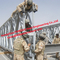 Panneau provisoire ou permanent de pont de Bailey militaire d'armée légère de structure métallique de composé fournisseur