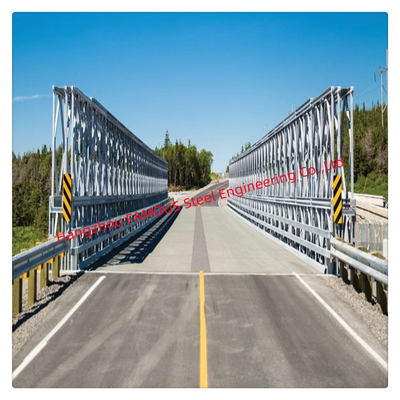 Pont en acier recouvert de zinc sur mesure répondant aux exigences de construction uniques fournisseur