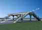 Ponts piétonniers préfabriqués de traînée au-dessus des routes, solution piétonnière du trafic urbain de survol fournisseur