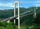 Pont structurel de suspension en acier portative de Bailey pour le transport en commun fournisseur