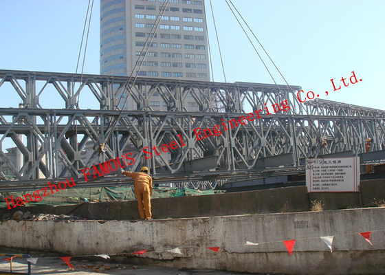 Longévité élevée Bailey Arch Bridge en acier pour la sécurité fournisseur
